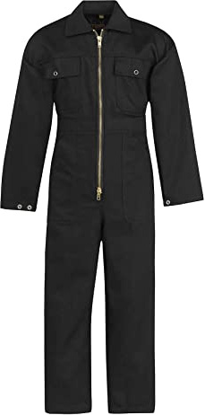 STØRVIK Kinder Rallye-Kombination BW Arbeitsoverall Rallyekombi - Schwarz - Größe 140