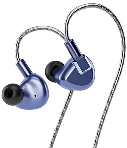 AOSHIDA LETSHUOER S12 Pro Écouteurs intra-auriculaires 14,8 mm Pilote magnétique planaire Casque HiFi IEMS avec câble en cuivre monocristallin plaqué argent Jack pour casque de 2,5 mm/3,5 mm/4,4 mmmm