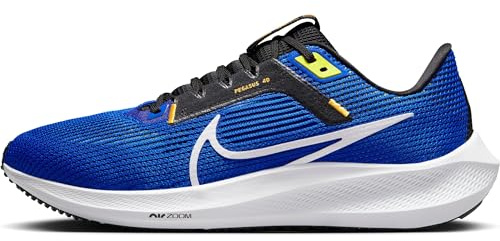 Nike DV3853-401 Air Zoom Pegasus 40 Hombre Racer Blue/White-Black-Sundial EU 41