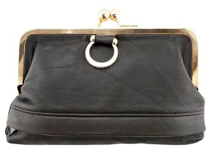 maynowax Porte Monnaie en Cuir Souple véritable avec Fermoir clic clac pour Femmes et Design de Style décontracté, Travaile, Voyages, Sortie