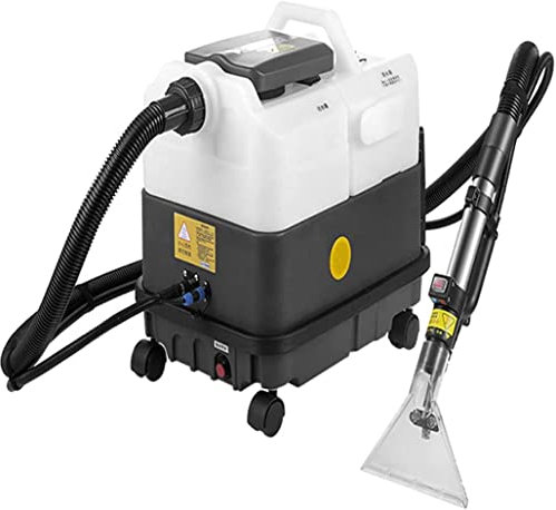 Aspiradora y lavadora a vapor 6 en 1, máquina aspiradora portátil, 20 l, 28 kPa, bomba de pulverización, extractor de agua fría y caliente para limpieza de alfombras, cortinas, sofás, cojines de coc