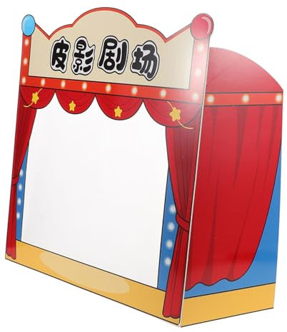 TOYANDONA Schattenpuppen-spieltheater Traditionelle Chinesische Puppen Theaterspielpuppen Für Junge Mädchen Kleine Bühnenrequisiten Zum Geschichtenerzählen Handpuppen Für Familientheater The