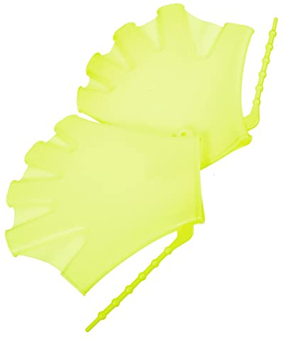 2pcs Silicone Swim Paddles for Boy Girl and Water Fitness
