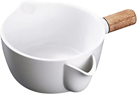 HEALEEP Bol Et Séparateur De Soupe Ustensile De Cuisine Pratique Pour Maison Et Restaurant Blanc
