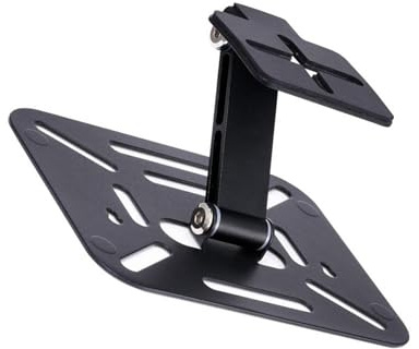 YUTNGYNG Metal Projector Stand Portable Foldable Adjustable Height Secure Base For Desktop/Wall Mount/Suspend Placement Folding Projector Stand