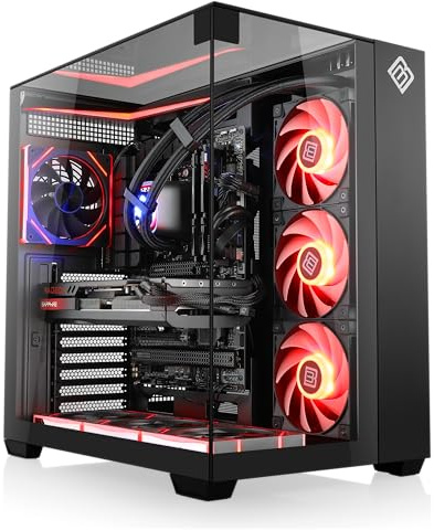 Gaming PC mit Windows 11 Pro | AMD Ryzen 7 8700F 8X 4.1 GHz | RTX 5060 Ti (8 GB) | 2000 GB M.2 NVMe | 16 GB DDR5 RAM | WLAN | Computer für Zocker, Gamer Desktop Rechner zum Spielen | A15323