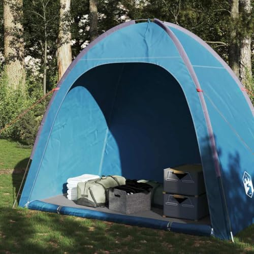 Blaues Beistellzelt, Wasserdichtes Camping Lagerzelt für Outdoor Abenteuer, 200x163x190 cm, Leicht Tragbar mit Tragetasche, Ideal für Familie & Kinder