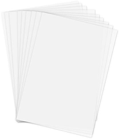 Wishstar Transparentpapier Weiß, Tonkarton A4 weißes, Weiss Tracing Paper, Transparent Malpapier Kinder, 40 Sheets Paper for Crafts, Card Making, Scrapbooking, DIY Decorating Sketches etc.