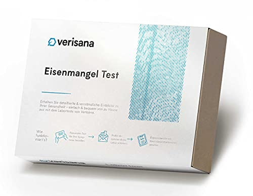 Eisenmangel Test | Ferritin Testkit für Zuhause | Verisana | Laboranalyse des Ferritinwerts zur Einordnung Ihers Eisenspeichers – inkl. digitalem Laborbericht