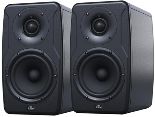 IK Multimedia iLoud Precision 5 Linear Phase Studio Monitor with Built-in Room Calibration and Ultra-Low bass Extension