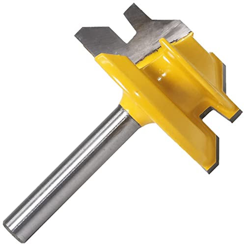 Fraise à onglet 45 degrés jusqu'à 3/4 langue et rainure Bit Set-6mm Shank 1Pcs