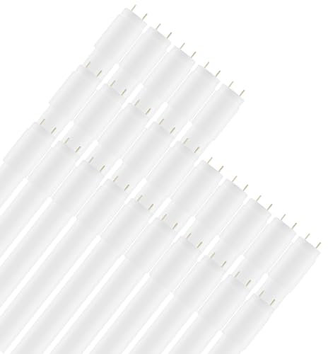 Candelastika 25 Stück LED Röhre T8 120 cm 18W/840 G13 neutralweiß 4000K – LED-Neonröhre inkl. LED Starter – 2160 Lumen – nicht dimmbar - 270° Ausstrahlungswinkel – Ersatz für 36 Watt Leuchtstoffröhre