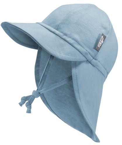 Jan & Jul Sonnenhut aus Baumwolle mit UPF 50+ UV-Schutz für Baby Junge und Mädchen