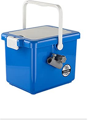 Samnuerly Toolbox Tackle Box 16L großes Fassungsvermögen zum Angeln von Fischen, einfach auf der Plattform zu sitzen Angelbox Angelgerät
