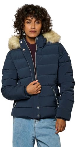 Kaporal, Veste pour Femme, Coupe Regular, Manches longues, XXLModèle Mibby, couleur Navy, Taille S