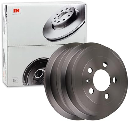2x NK Ø 200mm Bremstrommeln hinten | 2x 254727 passend für A2 Cordoba Ibiza