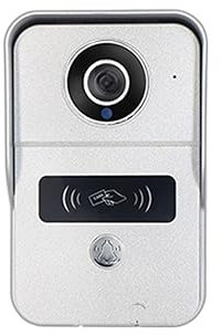 2MP 1080P 10-Inch Video Intercom Touch Screen Wireless WiFi Wired Doorbell for Villa Flat Access Control Easy Installation (Size : Only Monitor) (Only doorbell)