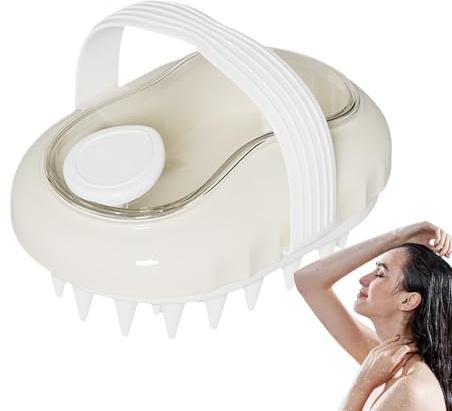 Appareil de massage du cuir chevelu, pinceau à shampoing, pour laver les cheveux, en silicone, pour soulager le stress, spa et cheveux secs
