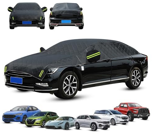 Halbgarage für Auto für Suzuki Alto 2000-2025,Hagelschutz,wasserdichte Allwetter Auto Abdeckplane,Kompatibel mit Autos,SUVs,MPVs，Maßgeschneidert