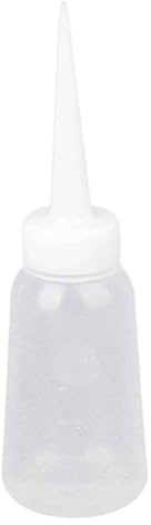 Uanqfegy Tom klämflaska i plast 100 ml för suckulent vattning – klämflaska i plast för lim- eller växtbevattning