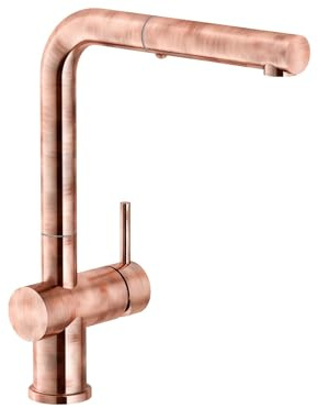 Franke Active Plus SM Pull-Out - Miscelatore per lavello, 115.0546.118 in rame rustico