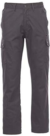 PAYPER Forest Polar Pantalone da Uomo Invernale 100% Cotone Chiusura Zip portametro Tasche Anteriori Laterali Posteriori