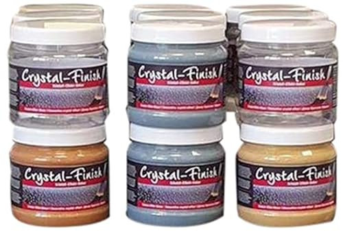 PUFAS Crystal-Finish - Kristall-Effekt-Dekor 750 ml für 4 m² für Innen lösemittelfrei (Creme)