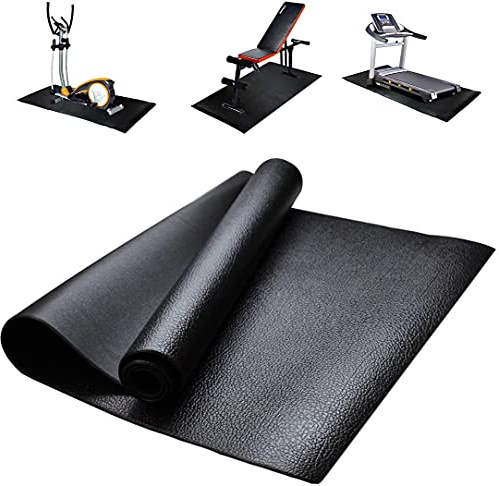 GIOVARA Tapis de Protection antidérapant pour Tapis de Course, Cycles, rameurs, crosstrainers et Autres équipements de Gym, 180 cm x 80 cm