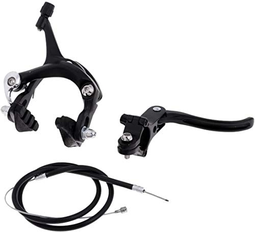Legierung U Bremssattel Hebel & Kabel Kit vorne hinten Paar Set Ersatz für BMX Fahrrad Reparatur Teile Zubehör