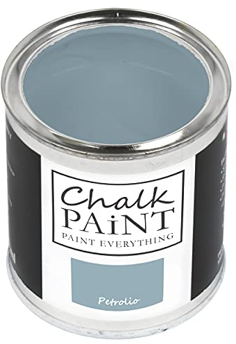 Chalk Paint Everything® Petrolio (Petrol) - (750 ml) Wasserbasierte Kreidefarbe für Shabby-Chic-Möbel, Dekoration und Recycling-Projekte – Ungiftig, leicht anzuwenden