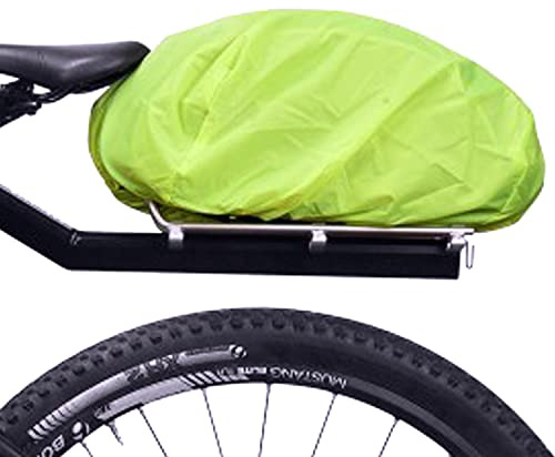 JSAHAH 20L Bicycle Rear Rack Rain Cover Bike Trunk Rain Cover Yellow