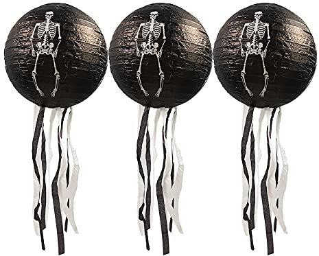 Skelett Requisiten Laterne Gürtel Bart Anhänger Papier-Karneval-Fledermaus Faschingskostüme Kinder Feuerwehr (B, One Size)