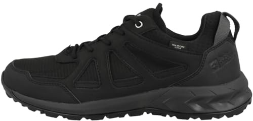 Jack Wolfskin Herren Woodland 2 Texapore Low M Wanderschuh, Black, 44.5 EU