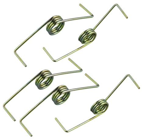 5 Stück sourcing map Metall Spannfeder Bronze Ton Stahl Druckfeder Gartenschere Zubehör Werkzeug Wagenheber Hydraulischer Griff Verdickung Torsionsfeder Ersatzteile Autoreparaturwerkzeug Teile