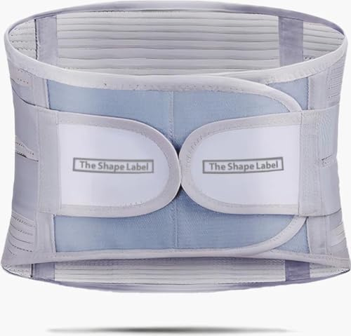 The Shape Label™ – Lumbar Belt Advanced™ Rückenbandage - Medizinische Rückenbandage für unteren Rücken & Rückenschmerzen, L