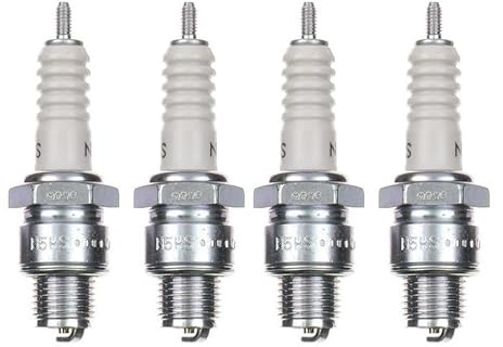 4x Zündkerze B5HS Set passend für Zündapp Hercules Kreidler Simson Puch MZ Sachs Mofa Moped Mokick – 14 mm Gewinde, 0,6 mm Elektrodenabstand, B5HS