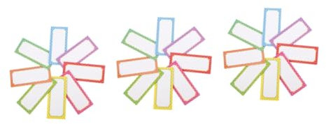 Operitacx 24 Stk Namensaufkleber beschreibbare magnete beschriftbare magnete Etiketten Namensmagnete für Klassenzimmer magnetische Namensschilder wiederverwendbar Lebensmittel Stundenplan