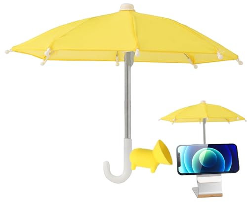 Ombrello Del Telefono Di Protezione UV - Ombrello Cellulare Ombrello Sfumatura | Telefono Ombrello Bloccante Bloccante Visatore | Outdoor Anti-Glare Usction Stand Stand Sun Visor, Supporto Per Il