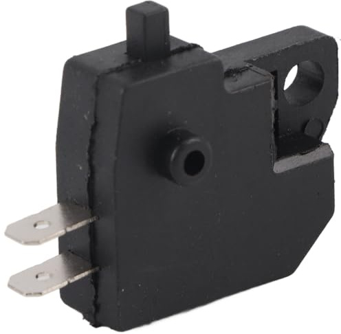 Watris Veiyi Bremslichtschalter Motorrad, Rechter Bremslichtschalter Universal, Bremshebel Motorrad Kompatibel Mit Su Zu Ki Motorrädern Schwarz
