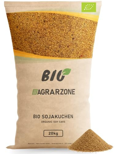 Agrarzone Bio Sojakuchen 20 kg Soja Protein Kraftfutter Rinder | Bio, Rinder, Geflügel, Eiweißfutter, geringer Fettgehalt