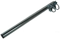 InkVision Staffa Prolunga Dritta per Antenna o Parabola, Montaggio a Palo o Muro, 100 cm, 34 mm, Made in Italy