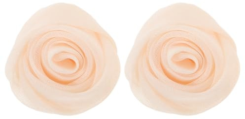 Lurrose Gemelos de Botón Cubierta en Tela y Metal, Accesorios Suaves y Versátiles para Ropa Formal en Bodas y Eventos Empresariales, Pack de 2 Piezas