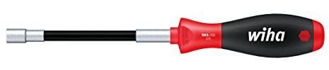 Wiha Schraubendreher SoftFinish® Sechskant-Steckschlüssel mit flexiblem Schaft (01436) 5,5 mm x 150 mm