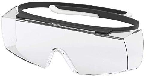 Uvex super OTG - Schutzbrille für Brillenträger - Überbrille - kratzfest, beschlagfrei & chemikalienbeständig
