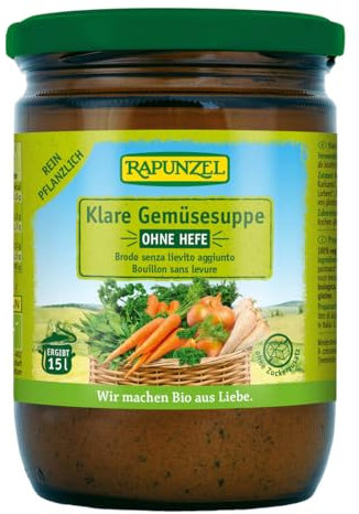 Rapunzel Klare Suppe ohne Hefe, 1er Pack (1 x 300 g) - BIO