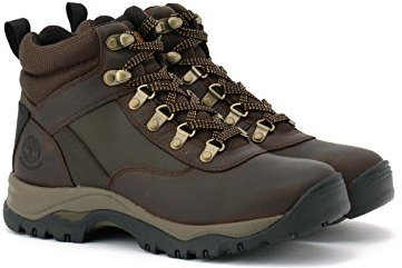 Timberland Keele Ridge Wp - Stivali da donna in pelle Mid Hiker, 0, Marrone scuro, 36 EU
