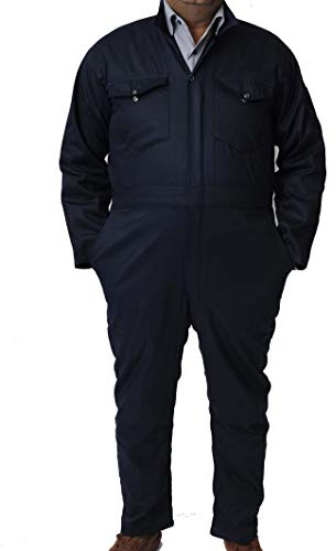 Road Master Men's Poly Cotton Coverall Overalls Painters Suit Decorators Mechanic Workwear