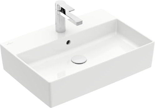 Villeroy & Boch 4A076001 Waschbecken rechteckig weiß 600 mm 420 mm 17,5 kg