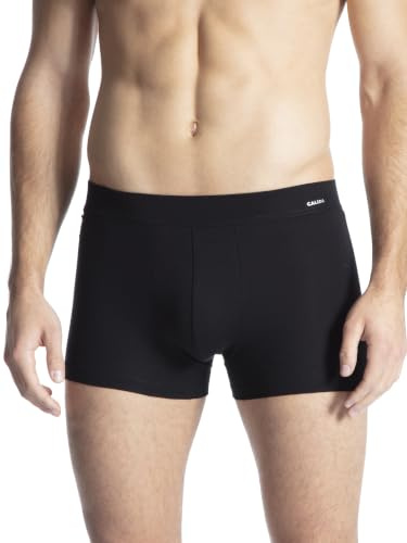 CALIDA Cotton Code Boxershorts Herren | mit stoffüberzogenem Gummibund