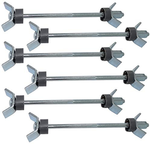 AERZETIX: 6 x Verbindungsstücke für Küchenarbeitsplatten Länge 150 mm C41537